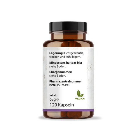 Eisen 45mg + Vitamin C hochdosiert Kapseln: Eisenbisglycinat HM Heilarzneihaus Medica
