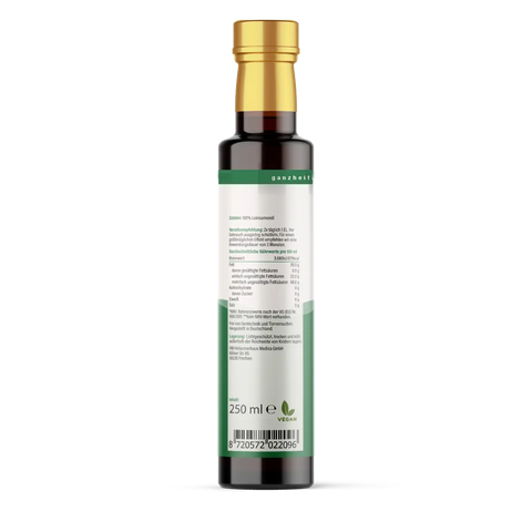 Omega 3 + Vitamin E: Leinsamenöl kaltgepresst & gefiltert HM Heilarzneihaus Medica