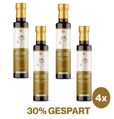 Schwarzkümmelöl kaltgepresst & rohkostqualität HM Heilarzneihaus Medica