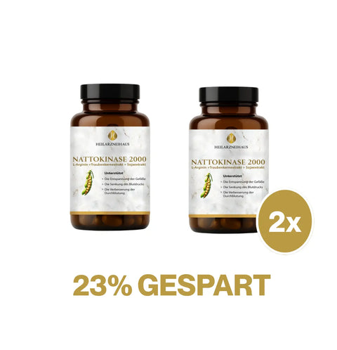 Nattokinase Kapseln – Natürlich fermentiertes Enzym für deine Gesundheit HM Heilarzneihaus Medica