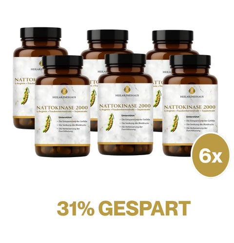 Nattokinase Kapseln – Natürlich fermentiertes Enzym für deine Gesundheit HM Heilarzneihaus Medica