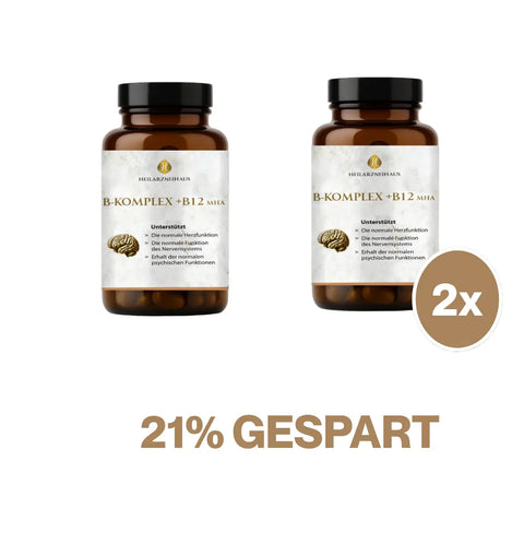 Vitamin B-Komplex hochdosiert Kapseln HM Heilarzneihaus Medica