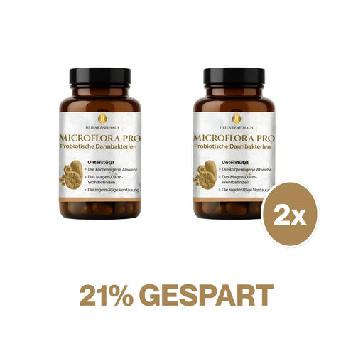Microflora Probiotische Darmbakterien Kapseln HM Heilarzneihaus Medica