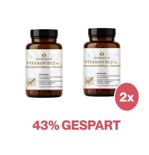 Mindesthaltbarkeit :September 2025 Vitamin B12 HM Heilarzneihaus Medica