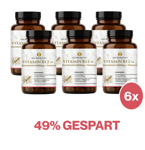 Mindesthaltbarkeit :September 2025 Vitamin B12 HM Heilarzneihaus Medica