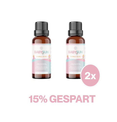 BabySun Vitamin D3 + K2 Tropfen HM Heilarzneihaus Medica