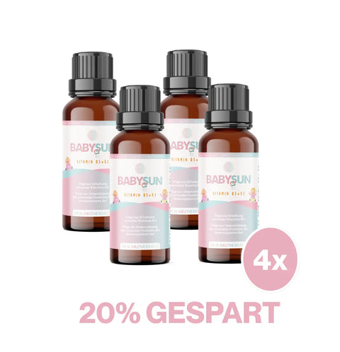 BabySun Vitamin D3 + K2 Tropfen HM Heilarzneihaus Medica