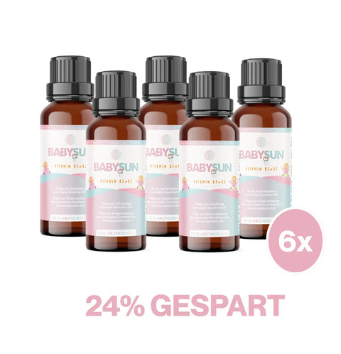 BabySun Vitamin D3 + K2 Tropfen HM Heilarzneihaus Medica