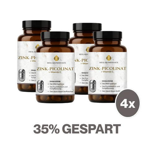 Zink Picolinat + Vitamin C Kapseln HM Heilarzneihaus Medica