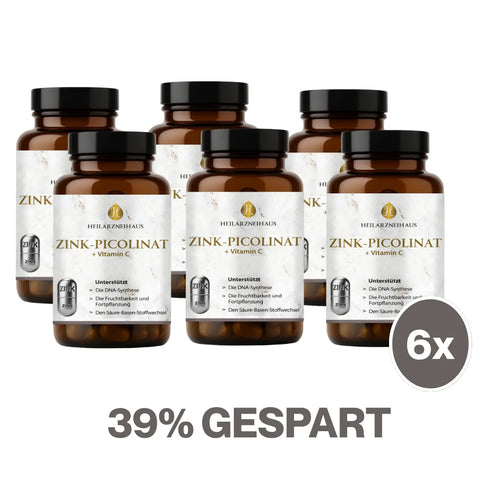 Zink Picolinat + Vitamin C Kapseln HM Heilarzneihaus Medica