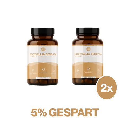 Boswellia Serrata Weihrauch Kapseln: Wildsammlung HM Heilarzneihaus Medica