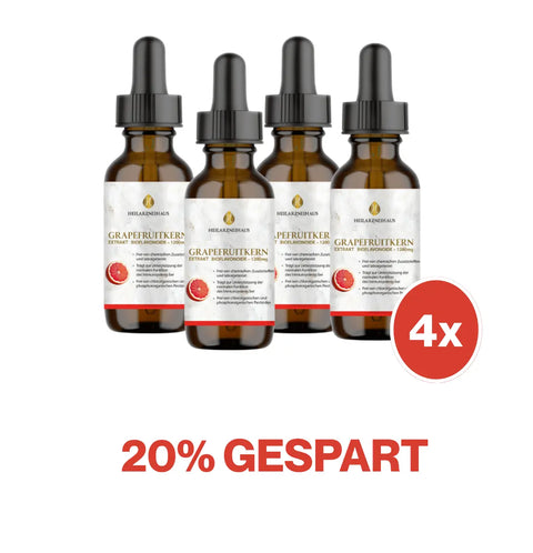Grapefruitkernextrakt 2600mcg Tropfen Vegan HM Heilarzneihaus Medica