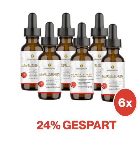 Grapefruitkernextrakt 2600mcg Tropfen Vegan HM Heilarzneihaus Medica