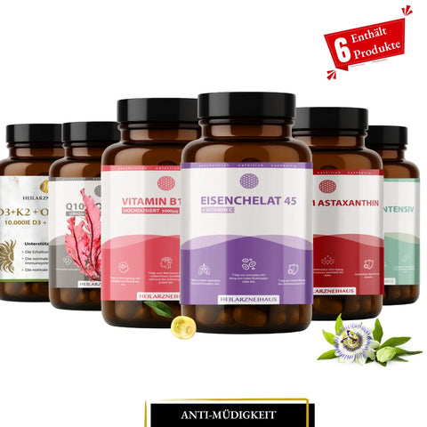 Anti-Müdigkeit Paket HM Heilarzneihaus Medica