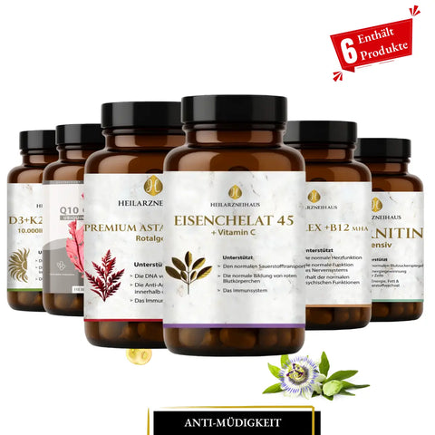 Anti-Müdigkeit Paket HM Heilarzneihaus Medica