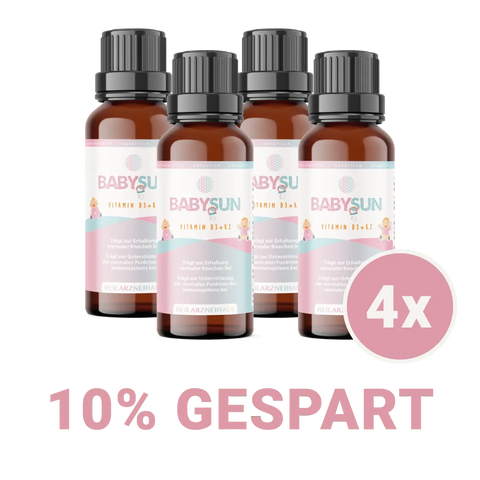 BabySun Vitamin D3 + K2 Tropfen HM Heilarzneihaus Medica