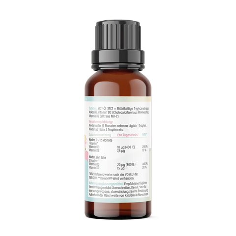 BabySun Vitamin D3 + K2 Tropfen HM Heilarzneihaus Medica