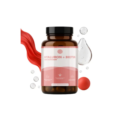 Hyaluron + Biotin hochdosiert Kapseln HM Heilarzneihaus Medica
