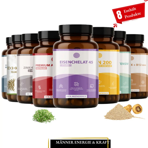 Männer-Energie-Kraft Paket HM Heilarzneihaus Medica