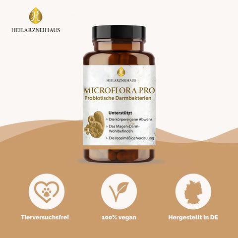 Probiotische Darmbakterien Kapseln HM Heilarzneihaus Medica