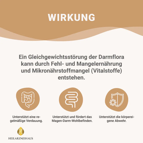 Probiotische Darmbakterien Kapseln HM Heilarzneihaus Medica
