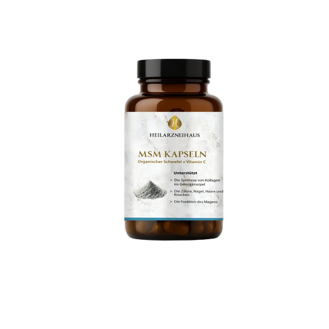 MSM Kapseln OptiMSM® + Vitamin C Kapseln HM Heilarzneihaus Medica