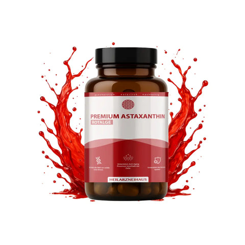 Astaxanthin AstaZine® Rotalge 4mg Kapseln HM Heilarzneihaus Medica