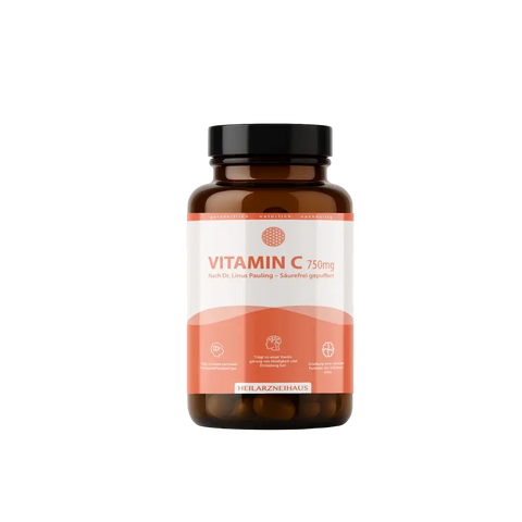 Vitamin C hochdosiert 750mg Kapseln HM Heilarzneihaus Medica