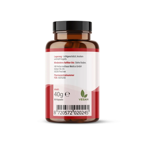 Astaxanthin AstaZine® Rotalge 4mg Kapseln HM Heilarzneihaus Medica