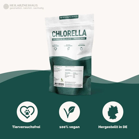 Chlorella Presslinge HM Heilarzneihaus Medica