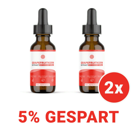 Grapefruitkernextrakt 2600mcg Tropfen Vegan HM Heilarzneihaus Medica
