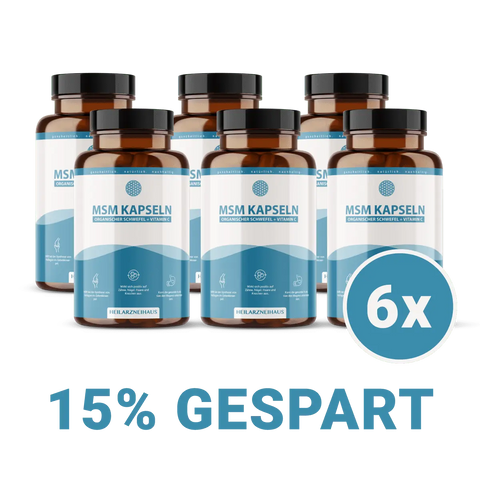 MSM Kapseln OptiMSM® + Vitamin C Kapseln HM Heilarzneihaus Medica