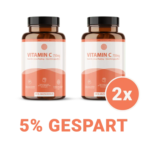 Vitamin C hochdosiert 750mg Kapseln HM Heilarzneihaus Medica