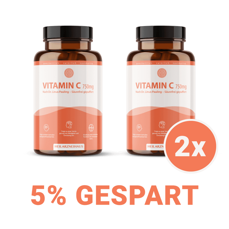 Vitamin C hochdosiert 750mg Kapseln