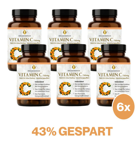 Vitamin C hochdosiert 750 mg Kapseln