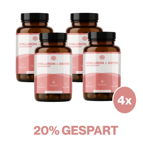 Mindesthaltbarkeit: 30 April 2026 Hyaluron + Biotin hochdosiert Kapseln