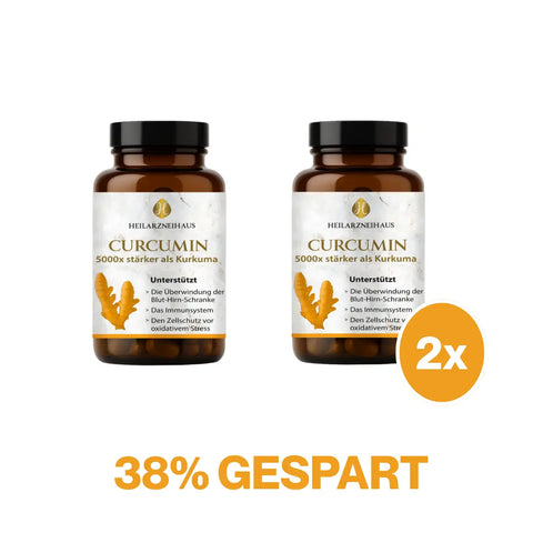 Curcumin + Vitamin-C-Kapseln: Camu Camu + Kurkuma