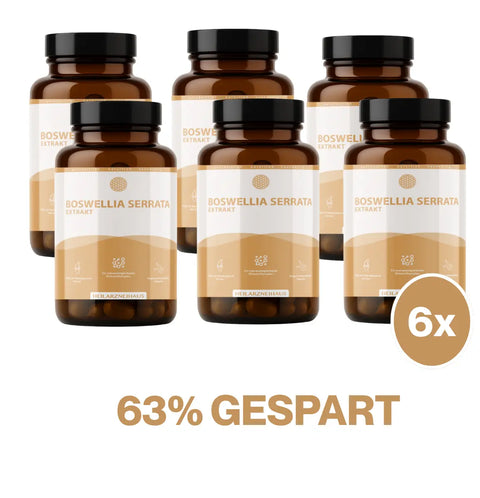 Boswellia Serrata Weihrauch Kapseln: Wildsammlung