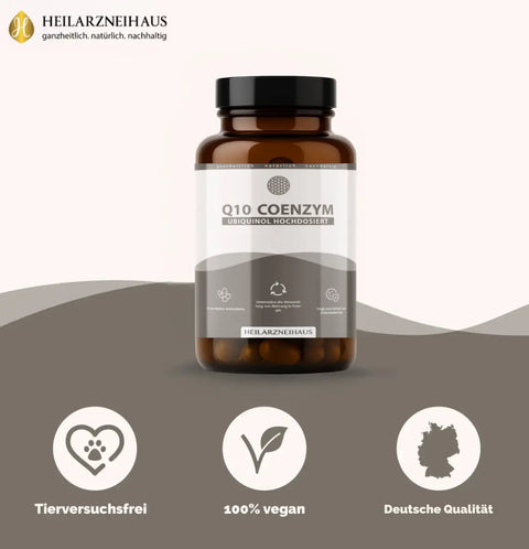 Q10 Coenzym Ubiquinol Kapseln HM Heilarzneihaus Medica