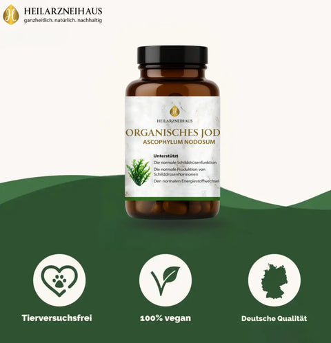 Jod 250 Kapseln: Schwangerschaft & Stillzeit HM Heilarzneihaus Medica