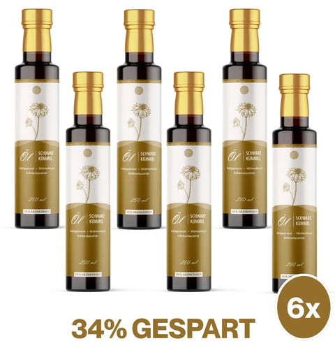 Schwarzkümmelöl kaltgepresst & Rohkostqualität