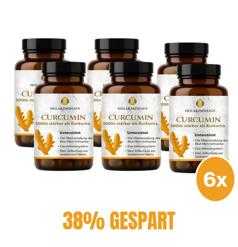 Curcumin + Vitamin-C-Kapseln: Camu Camu + Kurkuma