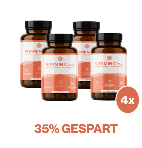 Vitamin C hochdosiert 750mg Kapseln HM Heilarzneihaus Medica