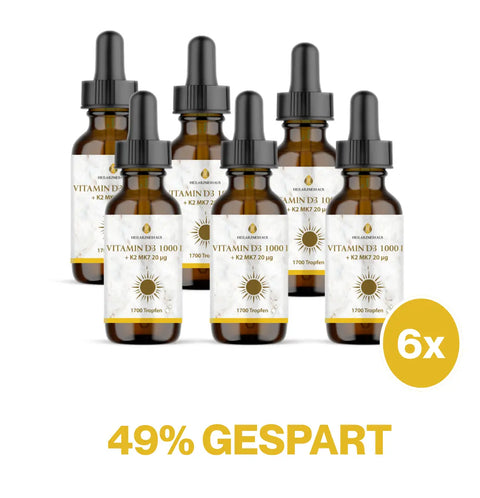 Vitamin D3 + K2 Tropfen 1000IE vegetarisch