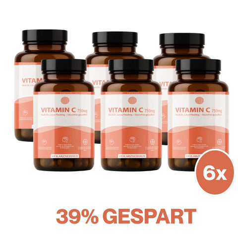 Vitamin C hochdosiert 750mg Kapseln HM Heilarzneihaus Medica