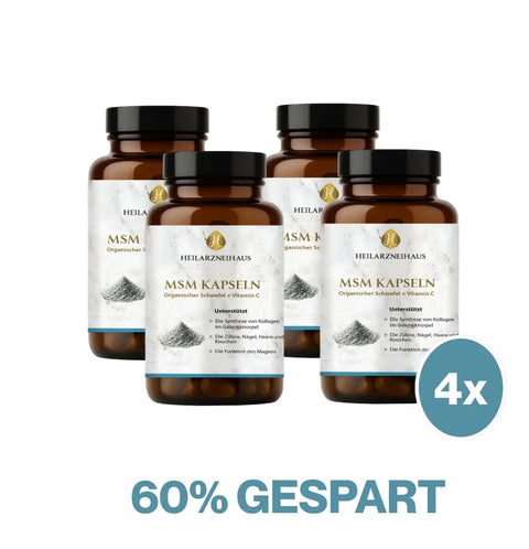 MSM Kapseln OptiMSM® + Vitamin C Kapseln
