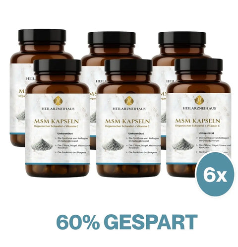 MSM Kapseln OptiMSM® + Vitamin C Kapseln
