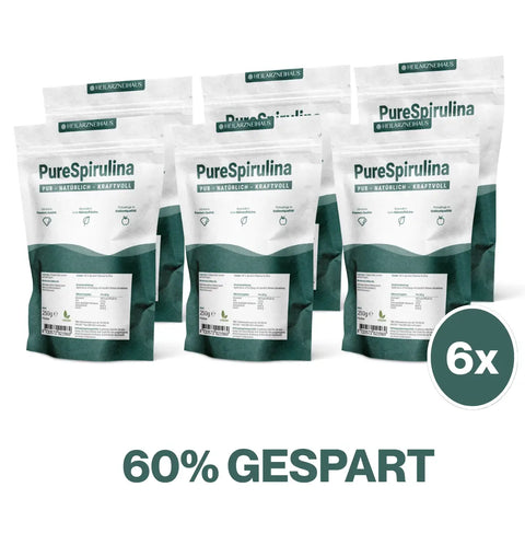 Mindesthaltbarkeit Spirulina Presslinge Dezember 2025 HM Heilarzneihaus Medica