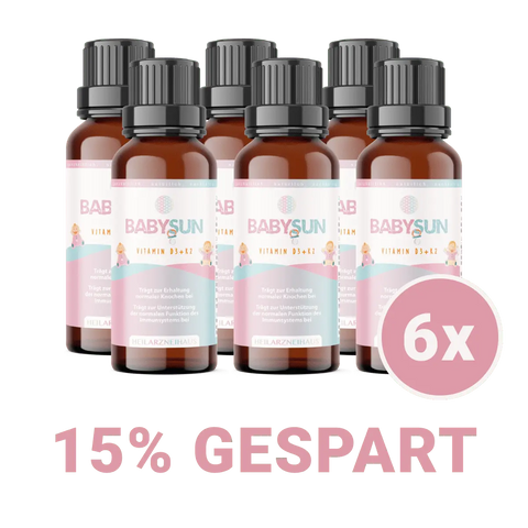 BabySun Vitamin D3 + K2 Tropfen HM Heilarzneihaus Medica