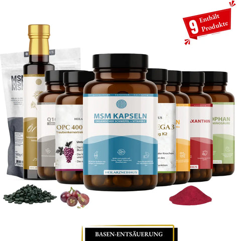 Basen-Entsäuerung Paket HM Heilarzneihaus Medica